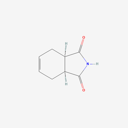 CIS-1,2,3,6-TETRAHYDROPHTHALIMIDE (CAS: 1469-48-3) - Chemical Structure and Molecular Formula 