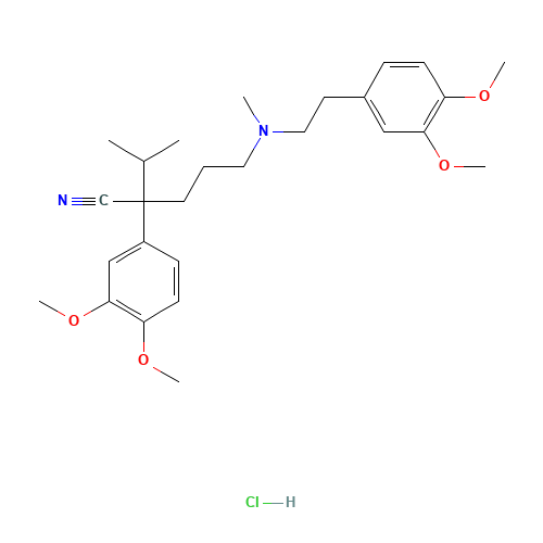 VERAPAMIL HYDROCHLORIDE (CAS: 23313-68-0) - Related Chemical Product