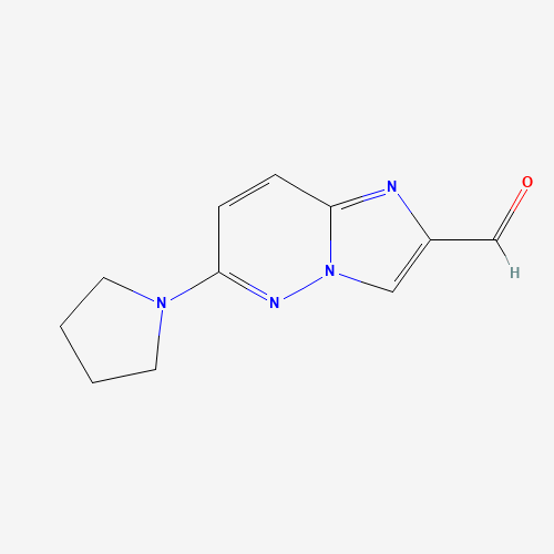 6-(pyrrolidin-1-yl)imidazo[1,2-b]pyridazine-2-carbaldehyde (CAS: 1184920-25-9) - Related Chemical Product