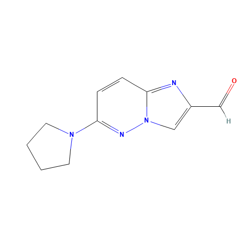 6-(pyrrolidin-1-yl)imidazo[1,2-b]pyridazine-2-carbaldehyde (CAS: 1184920-25-9) - Related Chemical Product