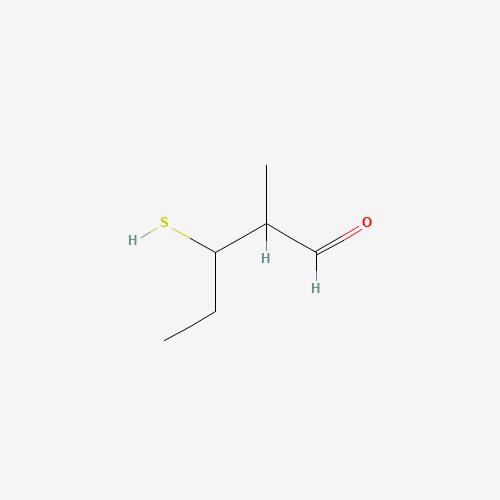 3-MERCAPTO-2-METHYLPENTANAL (CAS: 227456-28-2) - Chemical Structure and Molecular Formula 