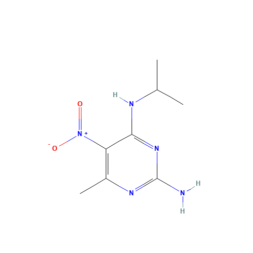 N4-isopropyl-6-methyl-5-nitropyrimidine-2,4-diamine (CAS: 500161-90-0) - Related Chemical Product