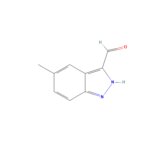 5-METHYL-3-(1H)INDAZOLE CARBOXALDEHYDE (CAS: 518987-35-4) - Related Chemical Product