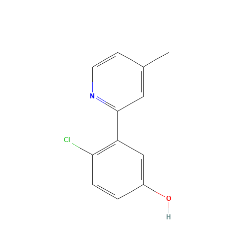 4-chloro-3-(4-methylpyridin-2-yl)phenol (CAS: 1150617-99-4) - Related Chemical Product