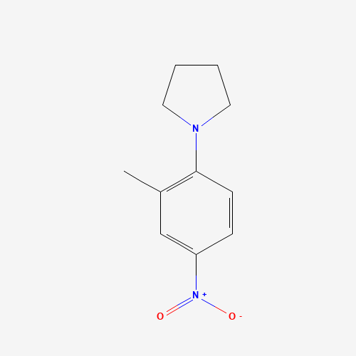 1-(2-Methyl-4-nitrophenyl)pyrrolidine (CAS: 67828-58-4) - Related Chemical Product