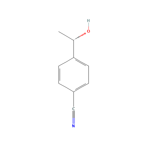 Benzonitrile,4-[(1S)-1-hydroxyethyl]-(9CI) (CAS: 101219-71-0) - Related Chemical Product