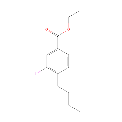 ethyl 4-butyl-3-iodobenzoate (CAS: 1131614-33-9) - Related Chemical Product