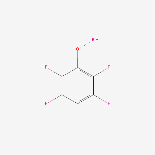 2,3,5,6-Tetrafluorophenole potassium salt (CAS: 42289-34-9) - Chemical Structure and Molecular Formula 