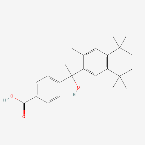 4-[1-Hydroxy-1-(5,6,7,8-tetrahydro-3,5,5,8,8-pentamethyl-2-naphthalenyl)ethyl]benzoic acid (CAS: 852524-20-0) - Related Chemical Product