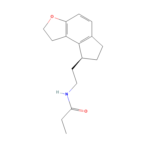 Ramelteon (CAS: 196597-26-9) - Chemical Structure and Molecular Formula 