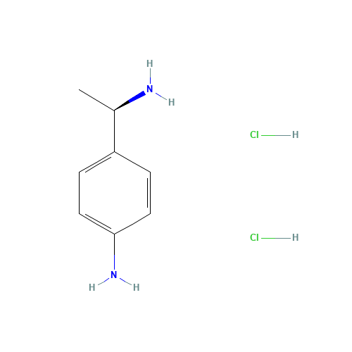 Benzenemethanamine,4-amino-a-methyl-,(aR)- (CAS: 65645-32-1) - Chemical Structure and Molecular Formula 