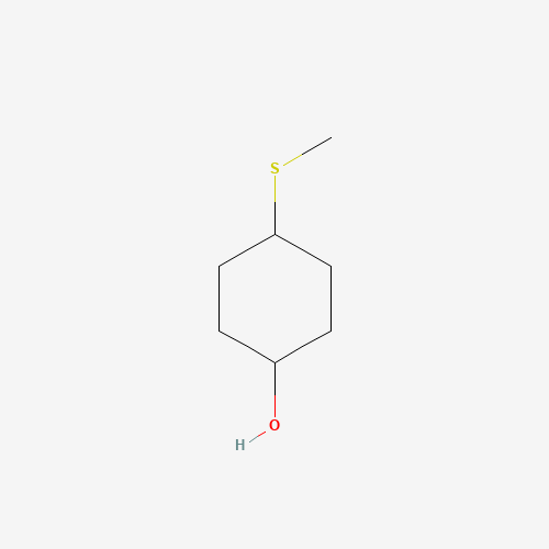 (1s,4s)-4-(methylthio)cyclohexanol (CAS: 1150618-32-8) - Chemical Structure and Molecular Formula 