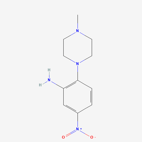 2-(4-METHYLPIPERAZIN-1-YL)-5-NITROANILINE (CAS: 5367-66-8) - Related Chemical Product