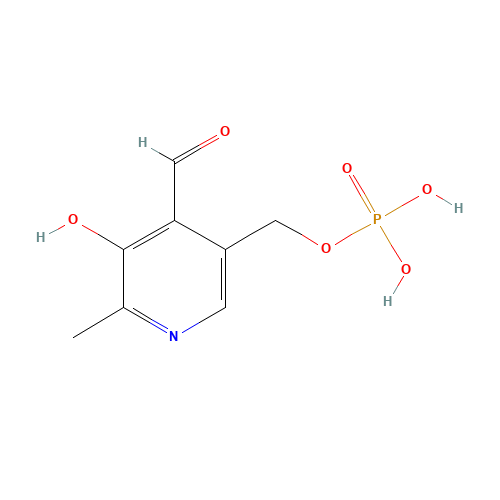 3-Hydroxy-2-methyl-5-([phosphonooxy]methyl)-4-pyridinecarboxaldehyde (CAS: 853645-22-4) - Related Chemical Product