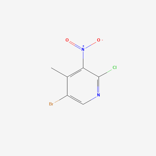 5-Bromo-2-chloro-4-methyl-3-nitro-pyridine (CAS: 884495-15-2) - Related Chemical Product