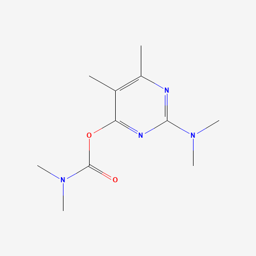 Pirimicarb (CAS: 23103-98-2) - Chemical Structure and Molecular Formula 