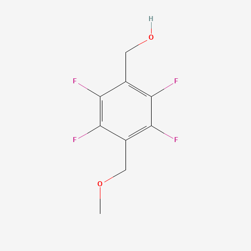 4-Methoxymethyl-2,3,5,6-tetrafluorobenzyl alcohol chemical structure 4-Methoxymethyl-2,3,5,6-tetrafluorobenzyl alcohol (CAS: 83282-91-1) - Chemical Structure and Molecular Formula