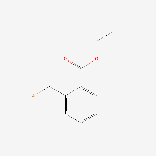 ETHYL 2-(BROMOMETHYL)BENZOATE (CAS: 7115-91-5) - Chemical Structure and Molecular Formula 