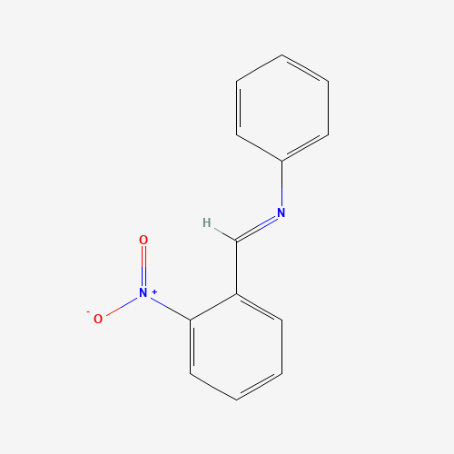 N-(2-nitrobenzylidene)aniline (CAS: 17064-77-6) - Chemical Structure and Molecular Formula 