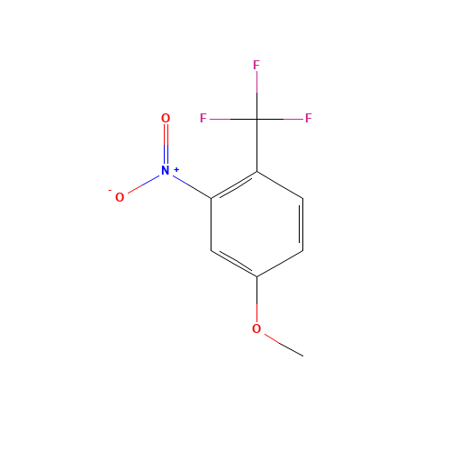 4-methoxy-2-nitro-1-(trifluoromethyl)benzene (CAS: 25889-37-6) - Related Chemical Product