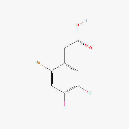 2-Bromo-4,5-difluorophenylacetic acid (CAS: 883502-07-6) - Related Chemical Product