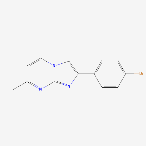 2-(4-BROMO-PHENYL)-7-METHYL-IMIDAZO[1,2-A]PYRIMIDINE (CAS: 13694-13-8) - Related Chemical Product