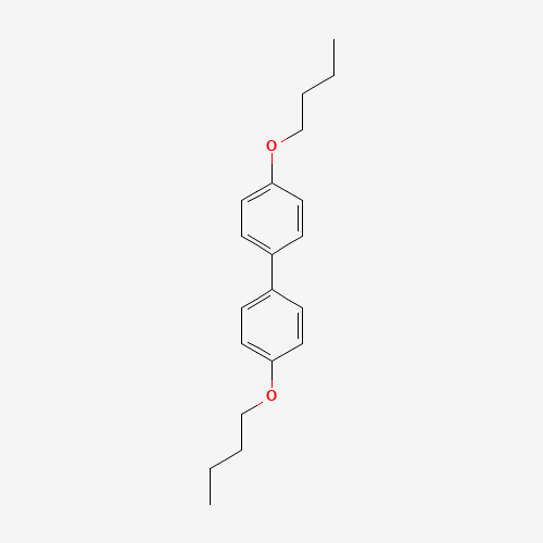 4,4'-DI-N-BUTOXYBIPHENYL (CAS: 39800-63-0) - Chemical Structure and Molecular Formula 