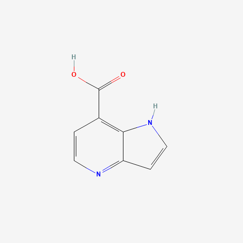 1H-pyrrolo[3,2-b]pyridine-7-carboxylic acid (CAS: 1190319-18-6) - Chemical Structure and Molecular Formula 