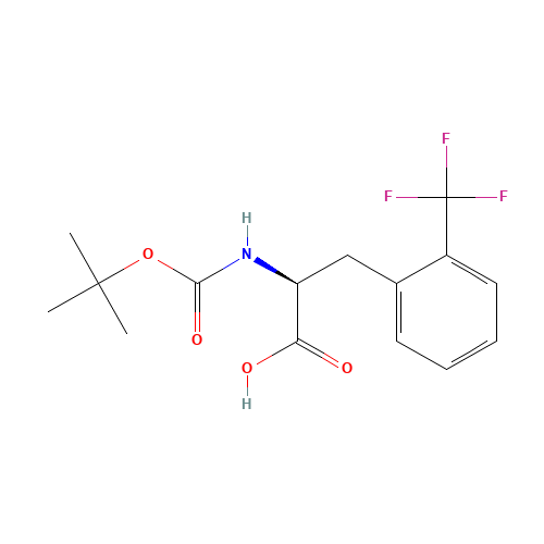 BOC-L-2-Trifluoromethylphe (CAS: 167993-21-7) - Related Chemical Product