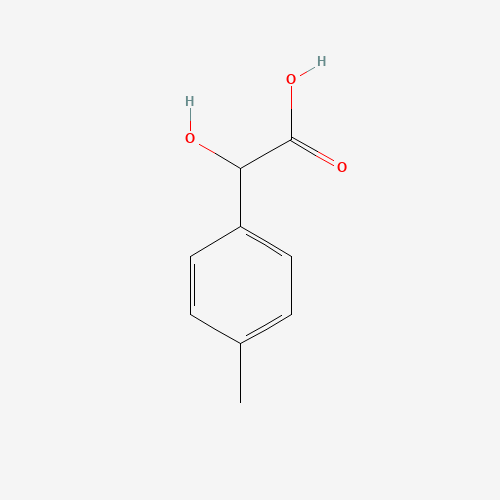 HYDROXY-P-TOLYL-ACETIC ACID (CAS: 18584-20-8) - Chemical Structure and Molecular Formula 