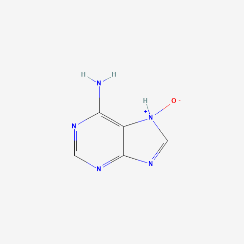 Adenine-7-oxide (CAS: 21149-25-7) - Chemical Structure and Molecular Formula 