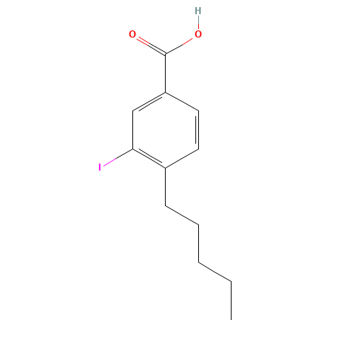 3-iodo-4-pentylbenzoic acid (CAS: 1131588-17-4) - Related Chemical Product