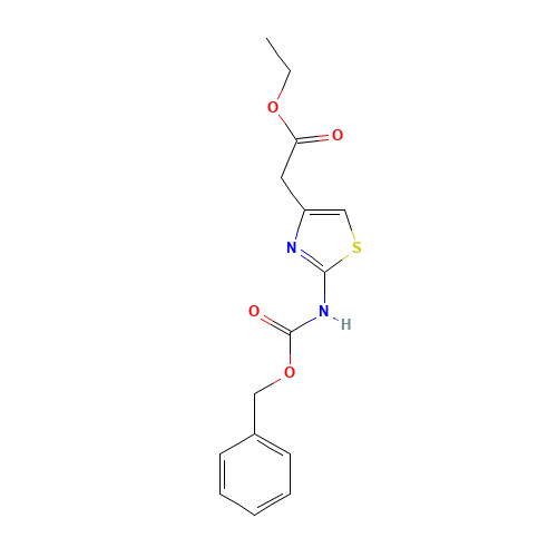 Ethyl 2-(2-benzyloxycarbonylaminothiazol-4-yl) acetate (CAS: 92592-02-4) - Related Chemical Product