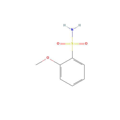 Benzenesulfonamide,2-methoxy-(9CI) (CAS: 52960-57-3) - Chemical Structure and Molecular Formula 