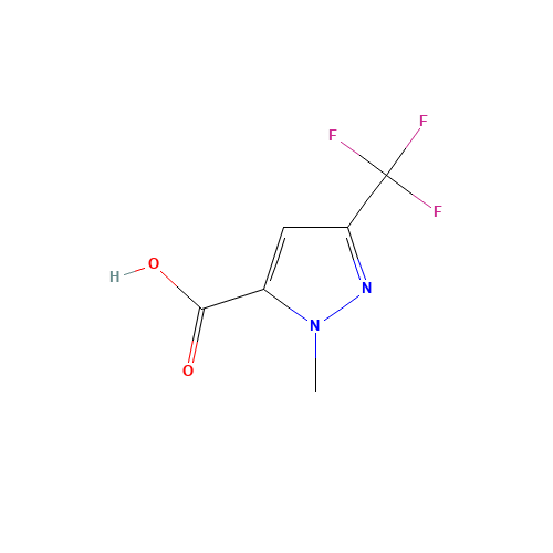 2-METHYL-5-TRIFLUOROMETHYL-2H-PYRAZOLE-3-CARBOXYLIC ACID (CAS: 128694-63-3) - Related Chemical Product
