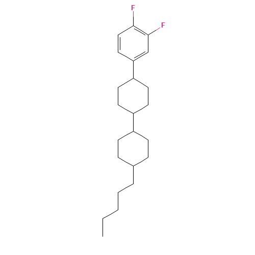TRANS,TRANS-4-(3,4-DIFLUOROPHENYL)-4''-PENTYLBICYCLOHEXYL (CAS: 118164-51-5) - Related Chemical Product