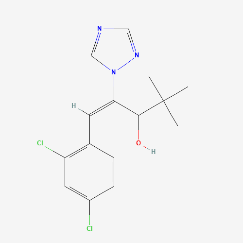 Diniconazole (CAS: 76714-88-0) - Chemical Structure and Molecular Formula 
