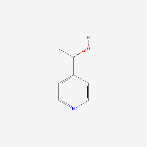 (S)-(-)-1-(4-PYRIDYL)ETHANOL (CAS: 54656-96-1) - Chemical Structure and Molecular Formula 