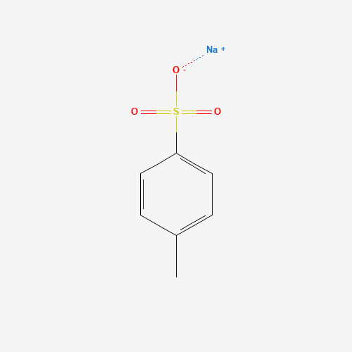 SODIUM P-TOLUENESULFONATE (CAS: 12068-03-0) - Chemical Structure and Molecular Formula 