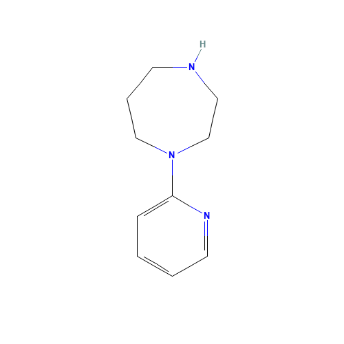 1-(2-Pyridinyl)hexahydro-1H-1,4-diazepine (CAS: 287114-32-3) - Related Chemical Product