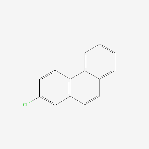 2-CHLOROPHENANTHRENE (CAS: 24423-11-8) - Chemical Structure and Molecular Formula 