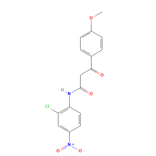 alpha-(4-Methoxybenzoyl)-2-chloro-4-nitroacetanilide (CAS: 20043-88-3) - Related Chemical Product