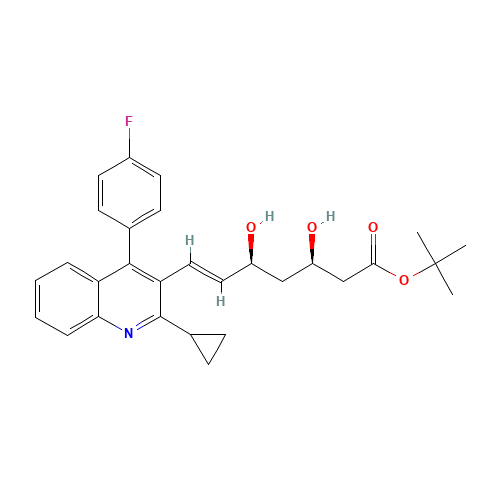 Tert-buthyl Pitavastatin (CAS: 586966-54-3) - Related Chemical Product