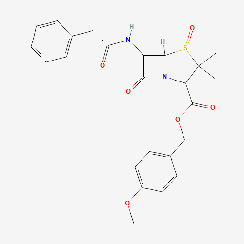 LK-PENICILLIN IN PENICILLIN G THE DERIVATIVES (CAS: 30034-13-0) - Chemical Structure and Molecular Formula 