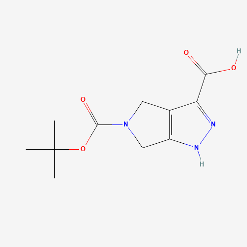 5-(tert-butoxycarbonyl)-1,4,5,6-tetrahydropyrrolo[3,4-c]pyrazole-3-carboxylic acid (CAS: 1160248-35-0) - Related Chemical Product