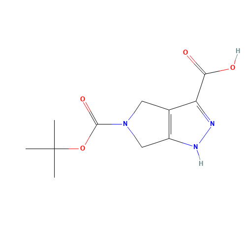 5-(tert-butoxycarbonyl)-1,4,5,6-tetrahydropyrrolo[3,4-c]pyrazole-3-carboxylic acid (CAS: 1160248-35-0) - Related Chemical Product
