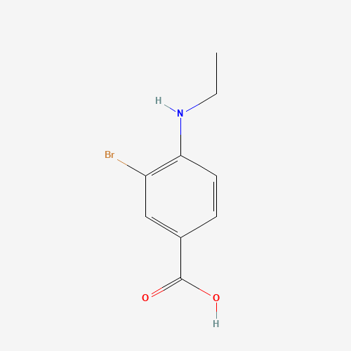 3-bromo-4-(ethylamino)benzoic acid (CAS: 1131615-03-6) - Related Chemical Product