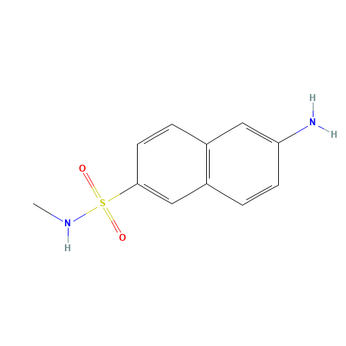2-Naphthylamine-6-sulfonmethylamide (CAS: 104295-55-8) - Related Chemical Product