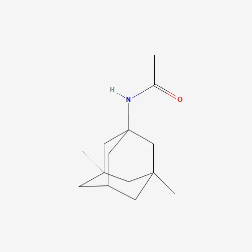 1-Actamido-3,5-dimethyladmantane (CAS: 19982-07-1) - Chemical Structure and Molecular Formula 