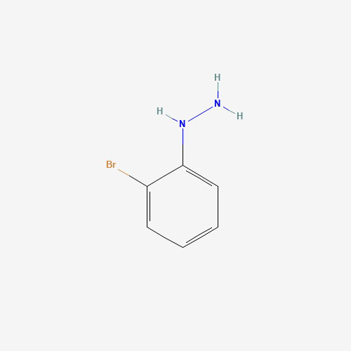 2-bromophenylhydrazine (CAS: 16732-66-4) - Chemical Structure and Molecular Formula 